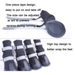 Zapatos de tubo largo para mascotas, botas de nieve resistentes al desgaste para exteriores para perros medianos y grandes, XL - Imagen 2