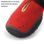 HCPET Zapatos para mascotas antideslizantes y resistentes al desgaste, zapatos transpirables para perros en las cuatro estaciones, 1 - Imagen 4