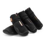 HCPET Zapatos para mascotas antideslizantes y resistentes al desgaste, zapatos transpirables para perros en las cuatro estaciones, 2