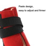 HCPET Zapatos para mascotas antideslizantes y resistentes al desgaste, zapatos transpirables para perros en las cuatro estaciones, 8 - Imagen 5