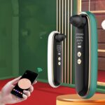 2046 Dispositivo de succión de puntos negros con compresa caliente visualizado, limpiador de poros e instrumento de exportación de burbujas, Green - Imagen 2