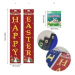 Cortina de puerta de Pascua de 30x180cm, decoración de bandera colgante, cartel de fiesta navideña, ss8341-fhjdl-1, ss8341-fhjdl-2, ss8341-fhjdl-3, ss8341-fhjdl-4, ss8341-fhjdl-5, ss8341-fhjdl-6, ss8341-fhjdl-7, ss8341-fhjdl-8 - Imagen 3
