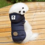 Abrigo acolchado de invierno Chaqueta de algodón súper cálida y suave para perro mascota, S - Imagen 2