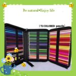 Juego de bolso de lápiz de color aceitoso hexagonal de 72 colores - Imagen 4