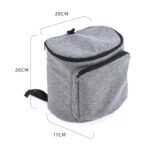 Bolsa para cochecito de bebé Bolsa de almacenamiento universal para cochecito de bebé, Standard (Gray) - Imagen 4
