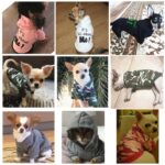 Ropa de suéter para perros con capucha de lana de otoño e invierno, L - Imagen 3