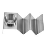 2 piezas de herramientas de buffet para hornear panqueques de acero inoxidable, With Cup