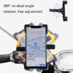 WHEEL UP Soporte automático para bicicleta, estante de navegación para bicicleta y teléfono móvil para motocicleta - Imagen 5