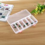 Nail Art Tool Decoración Caja vacía Caja de diamantes Juego de botellas vacías 28 Botellas redondas pequeñas + 1 Concha - Imagen 5