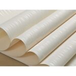 Etiqueta engomada autoadhesiva del papel pintado no tejido de la sala de estar del dormitorio minimalista moderno, 0.53 x 3 Meters
