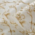 Papel tapiz con patrón 3D, papel tapiz autoadhesivo de Damasco, papel de pared de fondo con relieve profundo no tejido, 0.53 x 3m