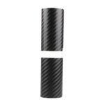 5 Juegos de pegatinas de fibra de carbono para umbral de coche, tira antiarañazos para puerta de coche, película protectora antipatadas, tira de umbral, 4 PCS / Set 4D Black - Imagen 3