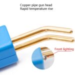 Máquina de soldadura para reparación de grietas de parachoques de coche H50, artefacto de uñas de soldadura de plástico,, US Plug(Yellow) - Imagen 4