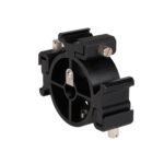 2 PCS Round Field 3 Adaptador de montaje de zapata de triple cabeza Soporte de flash Soporte de soporte de luz - Imagen 4