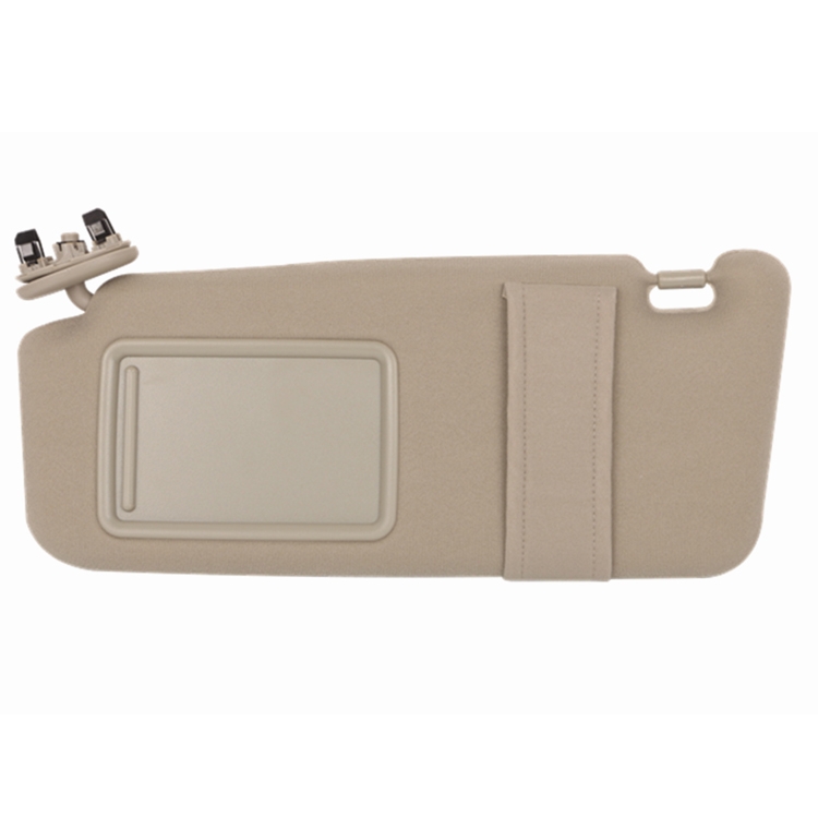 TBD0566559201A.jpg Visera solar del lado izquierdo del conductor con visera solar de posición de conducción de espejo para Toyota Camry 2007-2011, For Toyota Camry 2007-2011(Beige) - Imagen 1