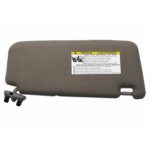 Visera solar del lado izquierdo del conductor con visera solar de posición de conducción de espejo para Toyota Camry 2007-2011, For Toyota Camry 2007-2011(Gray) - Imagen 3