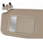 Visera solar del lado izquierdo del conductor con visera solar de posición de conducción de espejo para Toyota Camry 2007-2011, For Toyota Camry 2007-2011(Beige) - Imagen 4