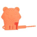2 uds guantes molares para bebés, mordedor de silicona calmante para niños, palo Molar, juguete materno infantil, 2pcs Orange