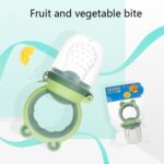 3 PCS Bebé Frutas y verduras Suplemento alimenticio Bolsa para morder frutas, S Green, M Green, L Green, S Purple, M Purple, L Purple, S Blue, M Blue, L Blue, S Pink, M Pink, L Pink - Imagen 4
