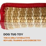 Suministros de entrenamiento para perros, palo para morder de cáñamo, palo para morder para perros, A1 - Imagen 4