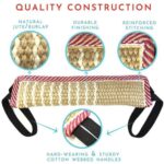 Suministros de entrenamiento para perros, palo para morder de cáñamo, palo para morder para perros, A2 - Imagen 7