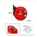 1 par 110BD 12V Motocicleta Coche eléctrico eléctrico Sound Sound Sound Altavoz - Imagen 3