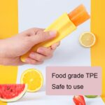 2 Conjuntos 4 en 1 Niños Star Popsicle Mold Set Food Silicone Helicote Mold Molde aleatorio de color - Imagen 4