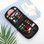 2 PCS 27 en 1 Kit de costura portátil Kit de costura de viaje en casa - Imagen 2