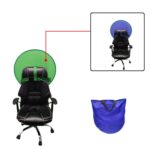 Tablero de fondo plegable de tela de fondo Live E-Sports, tamaño:, Double Layer S Blue Green 75cm