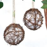 3 PCS Parrot Toy Sepak Takraw Cotton Bite Ball alivia el aburrimiento y previene morderse el cabello, 15cm - Imagen 2