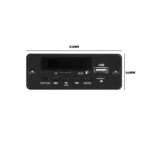 Reproducción de carpetas de 5/12V con amplificador de potencia, tablero de decodificación de MP3 con placa base de pérdida de llamada de grabación con Bluetooth, MP3 Decoding Board - Imagen 4