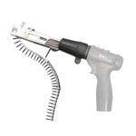 JieLi-destornillador eléctrico convertidor de tornillo de correa de cadena, herramienta para placa de yeso, Electric Screwdriver With 50 Chains Strap