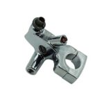 Accesorios modificados para motocicleta, soporte reflectante, soporte de mango de código de espejo para Honda VT600 / VT750 / STEED400, Handle Bracket (Electric Plating)