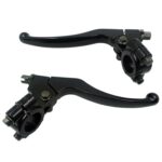 2 unids/set accesorios modificados para motocicleta conjunto de manija ATV rodamiento cuerno manija asiento, Left+Right - Imagen 2