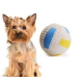Juguete para perros Látex Mordedura de perro Bola con sonido Juguetes para mascotas, Large Volleyball