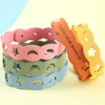 10 PCS BUGS Pulsera repelente de mosquitos Anillo para mosquitos Pulsera para mosquitos al aire libre Color Entrega aleatoria, Estilo:, Bugslock, Staroon Bracelet