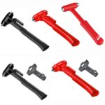 Martillo salvavidas de seguridad para coche, rompeventanas multifuncional de emergencia para coche, Ordinary Red - Imagen 2