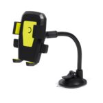 Soporte para teléfono con bloqueo automático del parabrisas del coche, Yellow