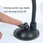 Soporte para teléfono con bloqueo automático del parabrisas del coche, Red - Imagen 4