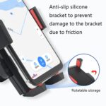 Soporte para teléfono con bloqueo automático del parabrisas del coche, Yellow - Imagen 6