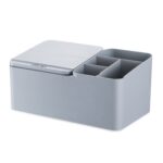 Caja de almacenamiento eléctrico de escritorio de inducción inteligente EXPED SMART, Battery Version (White), Battery Version (Gray), USB Charging (White), USB Charging (Gray)