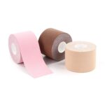 2 uds pegatinas para el pecho cinta deportiva pegatinas para músculos pegatinas para pezones de tela elástica, 5cm x 5m, 7.5cm x 5m - Imagen 4