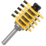 Cortador de fresado de tenón de madera de carpintería Cortador de articulaciones de finger de 8 manijas