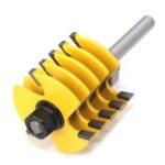 Cortador de fresado de tenón de madera de carpintería Cortador de articulaciones de finger de 8 manijas - Imagen 3