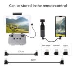 Sunnylife TY-X9304 adecuado para DJI Mavic Air 2S / DJI FPV gafas de vuelo V2 / Mavic Mini2 / Osmo Pocket 2 Cable para tableta y teléfono móvil, 15cm Type-C to Type-C Cable - Imagen 4