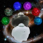 SC515-03 Control remoto Bluetooth Música Starlight Patrón de agua Proyección Dormitorio Luz nocturna USB Control de sonido Full Star Láser Lámpara de escenario - Imagen 2