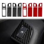 Para Skoda Octavia 2017-2021 con volante a la izquierda, juego de 8 pegatinas para el panel de interruptores de ventanas, Left-Hand Drive - Imagen 2