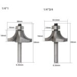 4 PCS / SET CUERZA REDONDO CORTURIDAD DE LA MÁQUERA DE LA MÁQUINA DE LA MÁQUINA DE Aleación Cortador de corte - Imagen 3
