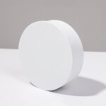8 piezas cubo geométrico accesorios para fotos adornos decorativos plataforma de fotografía, Large White Cylindrical