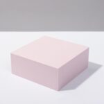 8 piezas cubo geométrico accesorios para fotos adornos decorativos plataforma de fotografía, Small Light Pink Rectangular